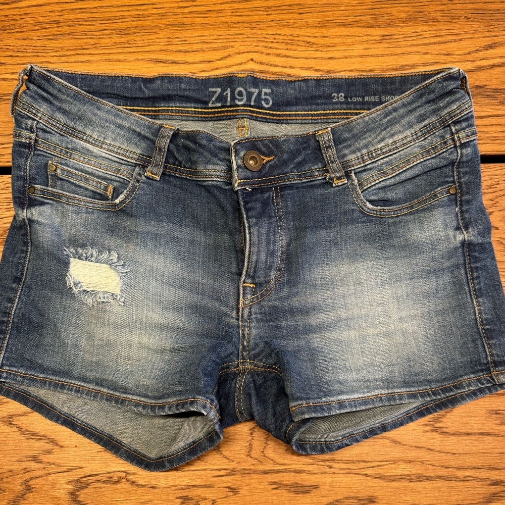 Zara Basics Denim Shorts